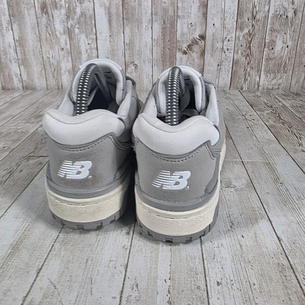 New Balance 550 Women's Sneakers Gray and White Athletic Shoes Classic - Picture 3 of 8